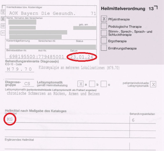 Kassenrezept Beispiel